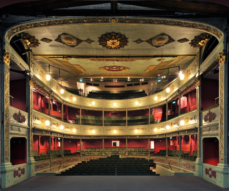 photograph of Bristol Old Vic Theatre auditorium