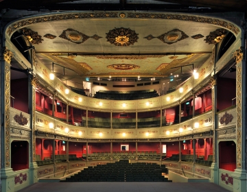 photograph of Bristol Old Vic Theatre auditorium