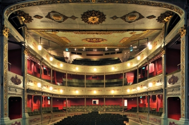 photograph of Bristol Old Vic Theatre auditorium
